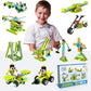 Makerzoid Robot Master Kit 2 Sets, Robots Sets of Coding Robots Kit & Building Blocks Set, Educational Gift for Brothers/Sisters Ages 6+